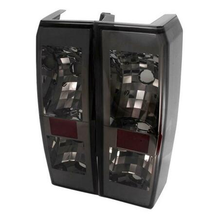 OVERTIME Altezza Tail Light for 05 to 10 Hummer H3, Smoke - 10 x 19 x 25 in. OV18295
